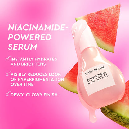 Watermelon Glow Dewy Skin Routine