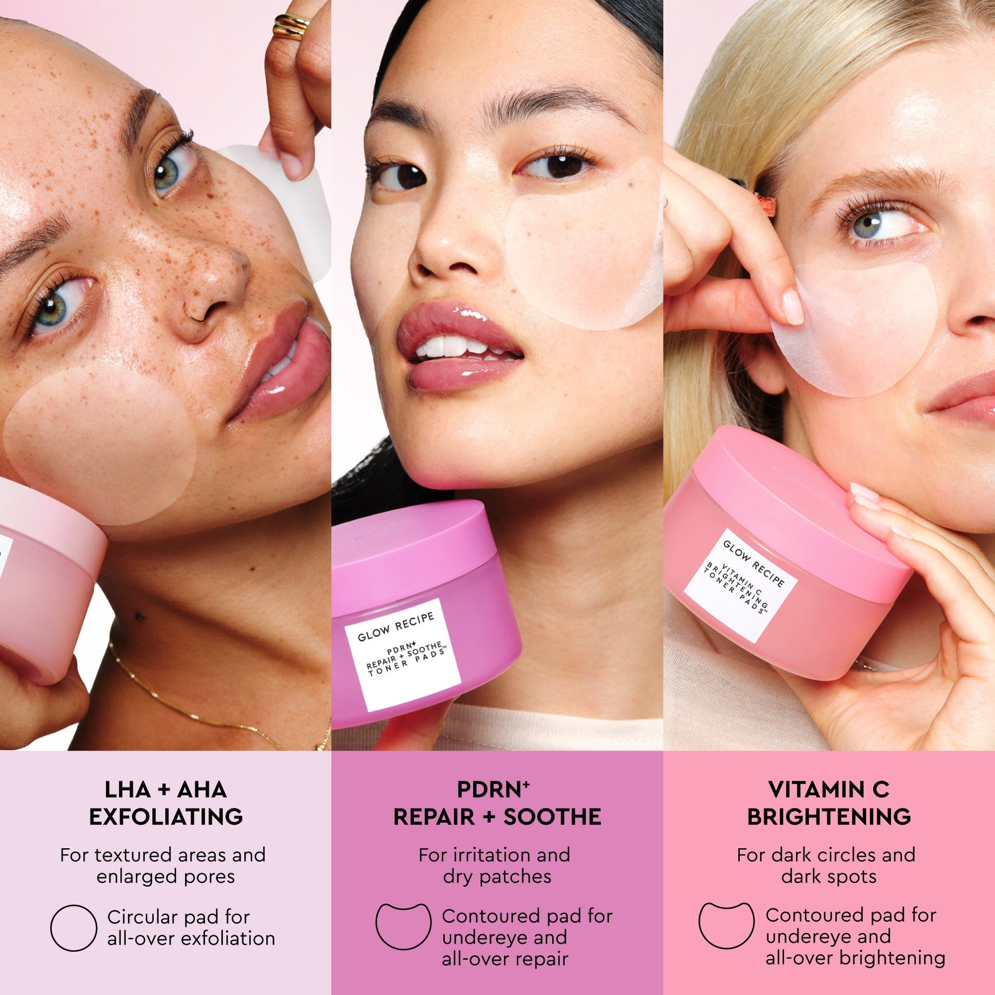 PDRN+ Repair + Soothe Korean Toner Pads